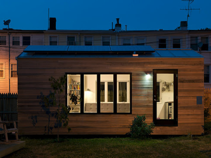 The mobile Minim House is multifunctional and fully customizable