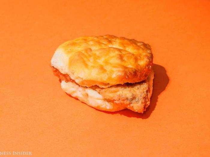 Chick-fil-A chicken biscuit: a light, simple, humble breakfast sandwich. It