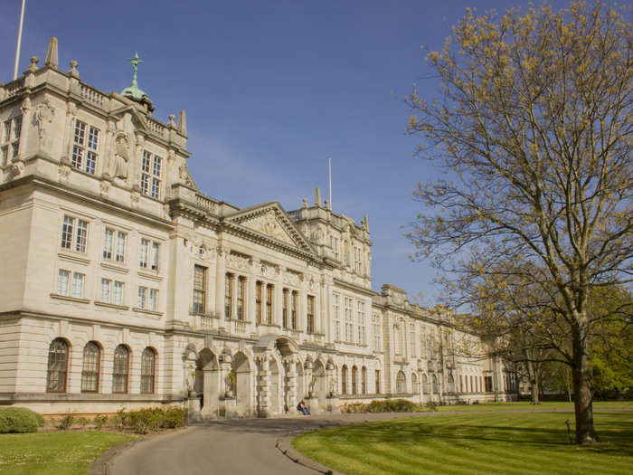 17. Cardiff University is slightly younger than some of the UK