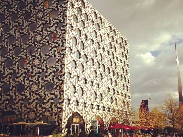 11. The ultra-modern Ravensbourne University in Greenwich specialises in media and design.