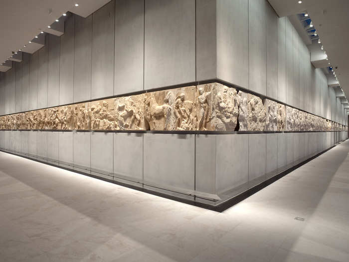 ACROPOLIS MUSEUM, ATHENS, GREECE: Check out the Parthenon Frieze at the Parthenon Gallery. It once decorated the sides of the Parthenon.