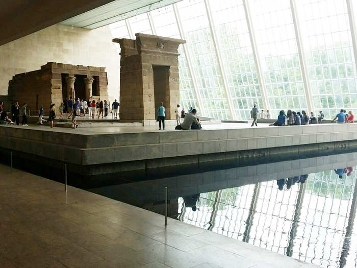 THE METROPOLITAN MUSEUM OF ART, NEW YORK: The Met is worth spending a whole day at, but the incredible "The Temple of Dendur" will transport you to another era.