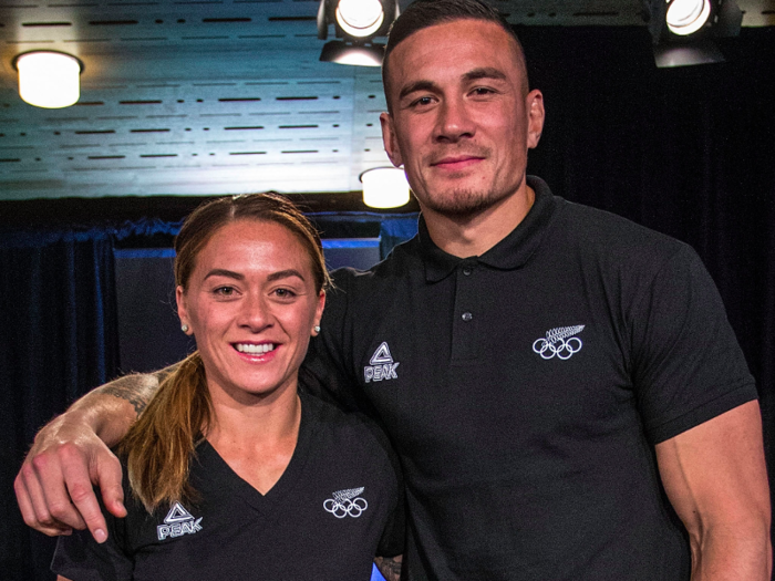 Sonny Bill Williams and younger sister Niall also play rugby for New Zealand. (Sadly, Sonny Bill suffered an Achilles tendon injury Tuesday that ended his participation in the Rio games.)