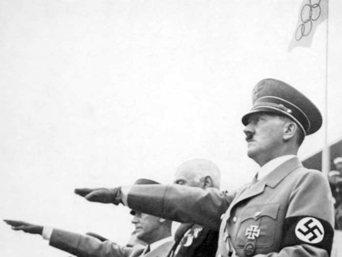 Berlin, 1936: With the Nazi regime at the peak of its power, Adolf Hitler was  responsible for officially declaring the Berlin games open. The regime promoted a facade of a new, strong Germany, while the country