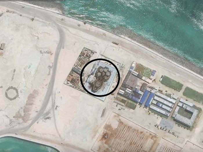 No one knows what these hexagonal structures the Chinese keep building in South China Sea are for