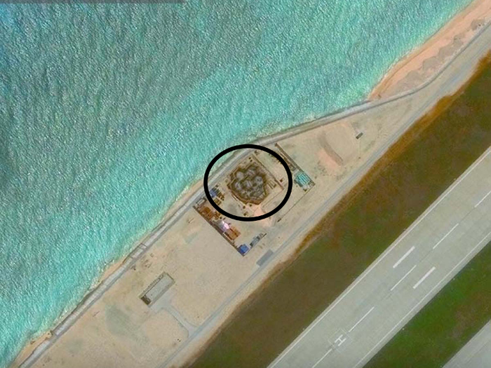 No one knows what these hexagonal structures the Chinese keep building in South China Sea are for