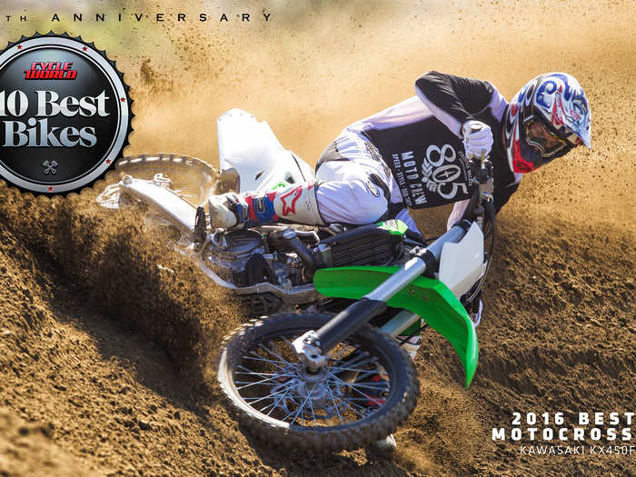 Best Motocrosser: Kawasaki KX450F