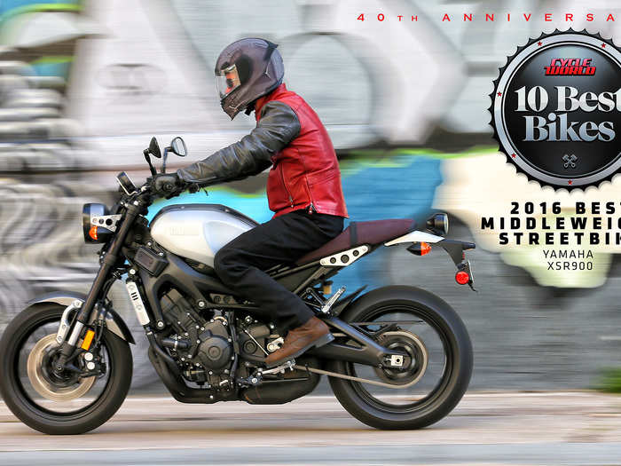 Best middleweight streetbike: Yamaha XSR900