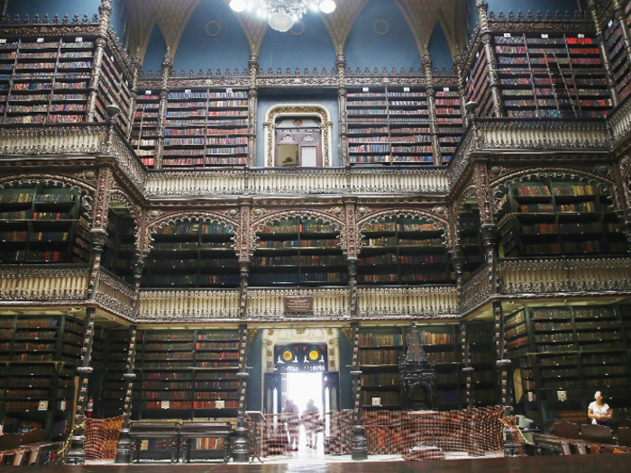 Royal Portuguese Reading Room in Rio de Janeiro, Brazil