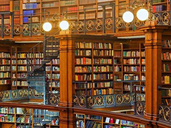 The British Library in London, the United Kingdom