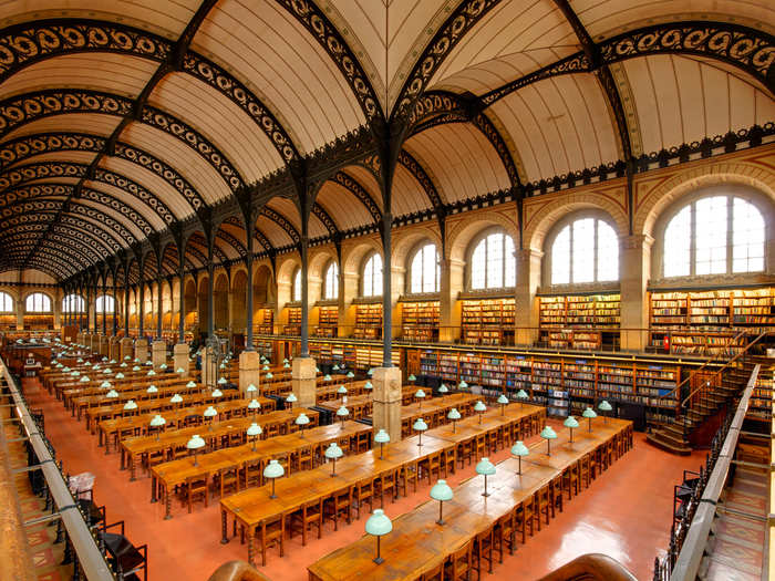 Sainte-Geneviève Library in Paris, France