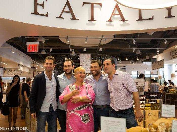 Eataly partner and well-known chef Lidia Bastianich was a special guest at the  location