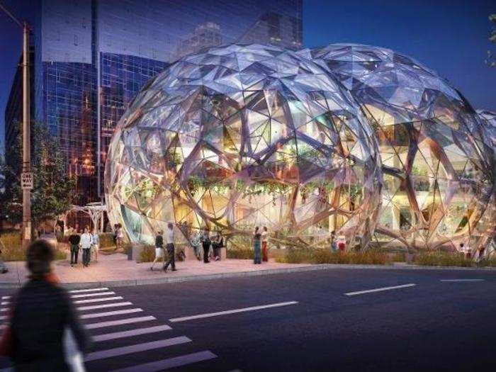 This rendering is how Amazon envisions they