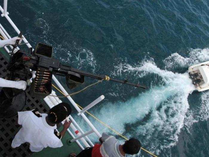 6. Bay of Bengal: 30 acts of piracy