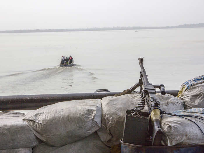 1. Gulf of Guinea: 116 acts of piracy