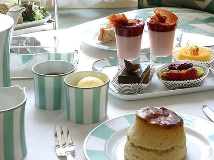 Indulging in afternoon tea is a must in London, and there