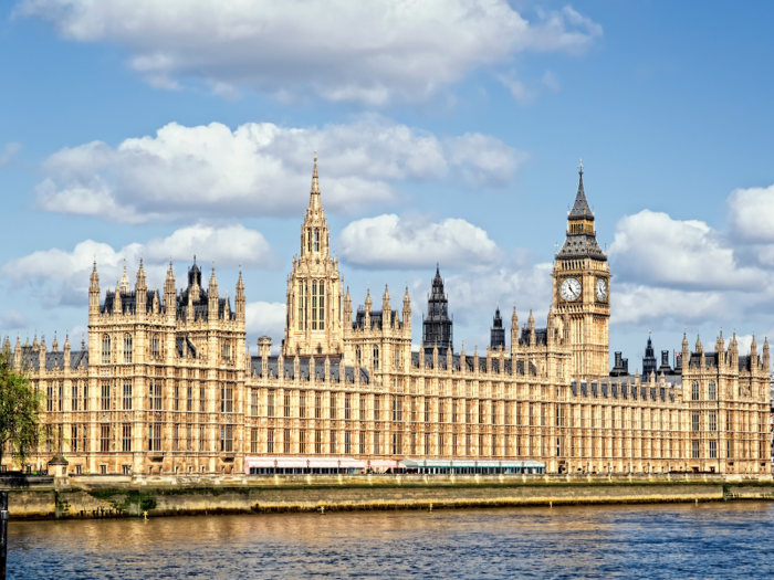 Also known as the Houses of Parliament, the Palace of Westminster is open to the public and is a breathtaking example of Victorian architecture.