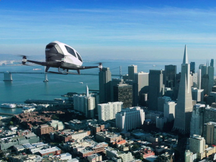 Autonomous passenger drones could make your commute a breeze.