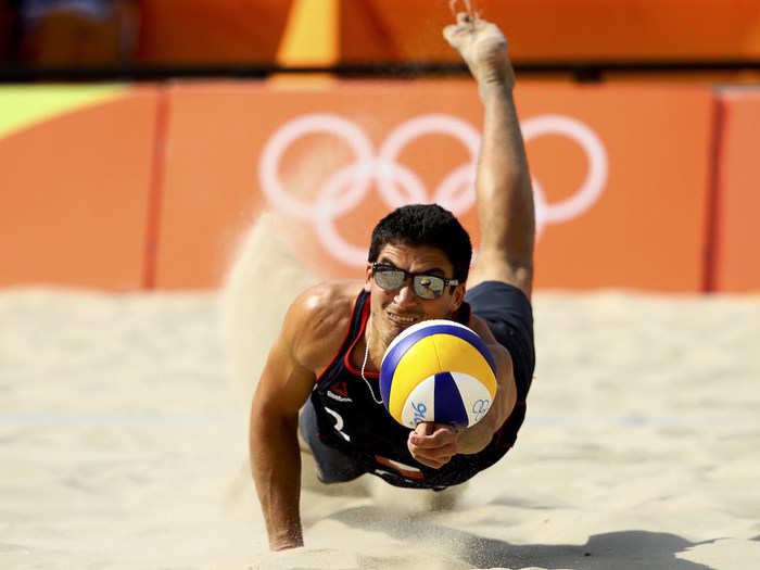 When serving the ball in volleyball, a snap of the wrist can add something called top spin, which causes the ball to fall quickly on the opponent