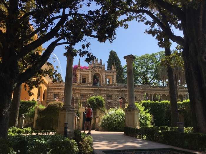 Entering the gardens, you can see why they were the perfect place for Dorne