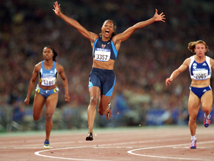 Marion Jones: Sydney, 2000