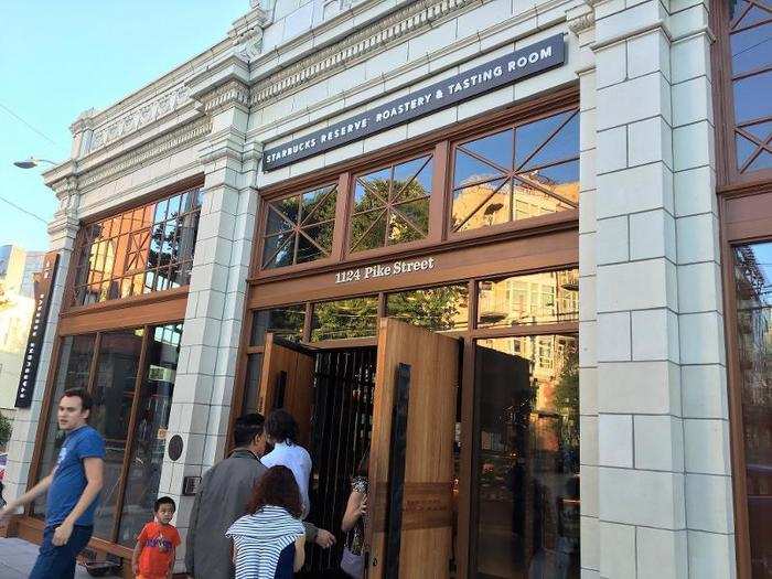 Might I suggest the 20-minute walk from the Pike Place market to the Starbucks Roastery, instead? It