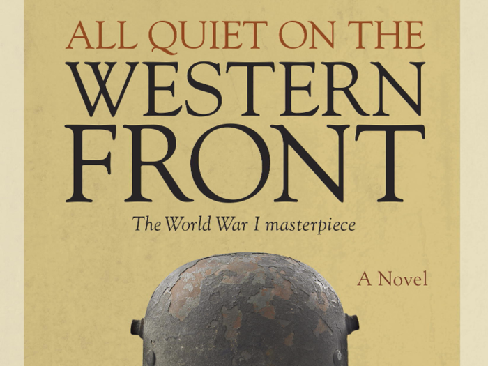 BOOKS: "All Quiet on the Western Front"