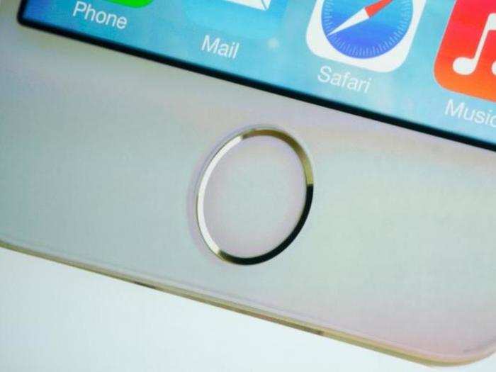 The home button will be a touch sensor.