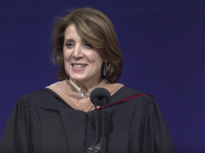 She summed up one of her own core beliefs in her recent commencement address: "Stick to your true north — build greatness for the long term."