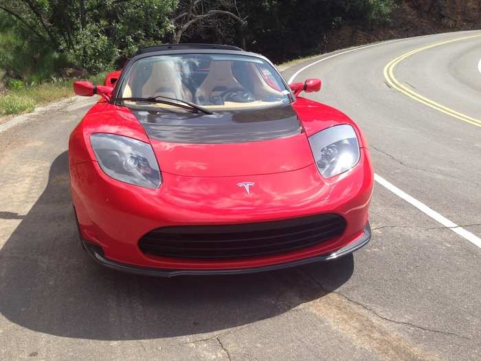 I liked the Roadster in orange, but it looks spectacular in red.