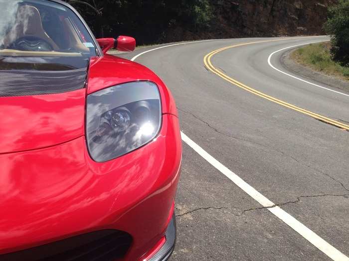 The Roadster Sport is fast in a straight line, but a slice of curving asphalt brings out the best in the car.