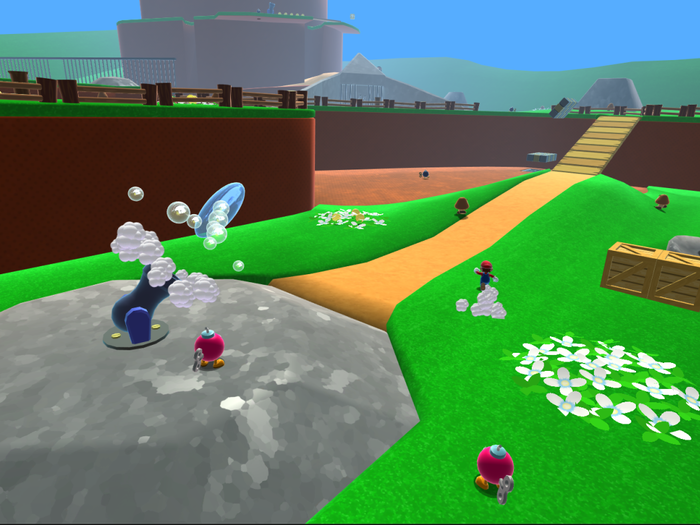 "Super Mario 64" HD Remake