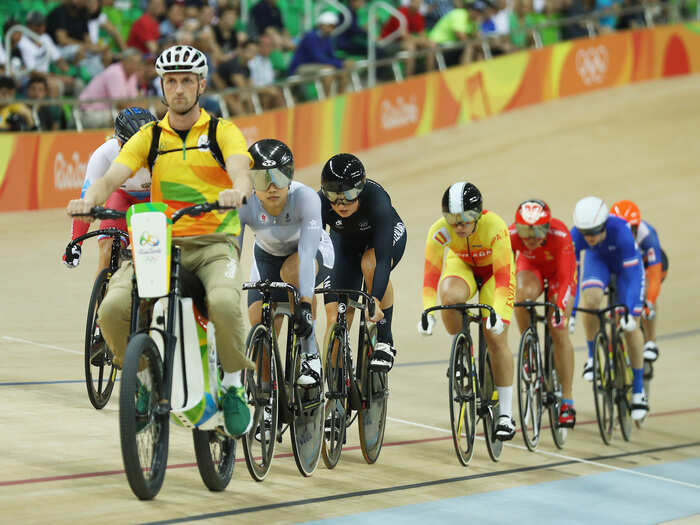 The slippery tech that helps Olympic track cyclists go faster and set records Business Insider India
