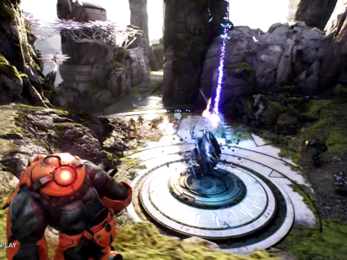 Like "Smite," "Paragon" features an over-the-shoulder perspective as opposed to the zoomed-out tactical view of "Dota 2" and "League of Legends."