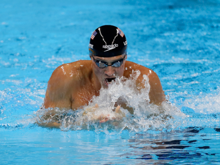 Ryan Lochte swam hard at the Rio games.