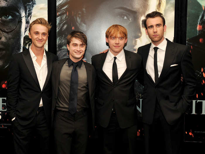 Daniel Radcliffe is among the shortest of the "Harry Potter" group at 5’5."