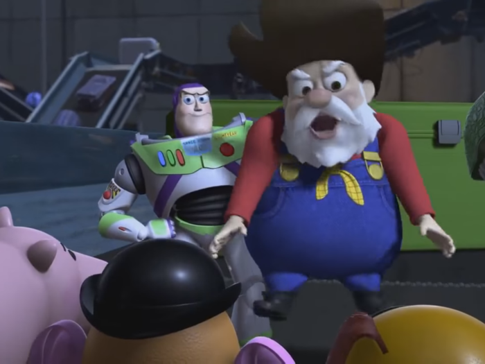 Four years later, a new "Toy Story" character was introduced: Stinky Pete the Prospector.