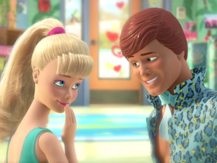 Ken and Barbie had a starring subplot in "Toy Story 3," but you probably didn