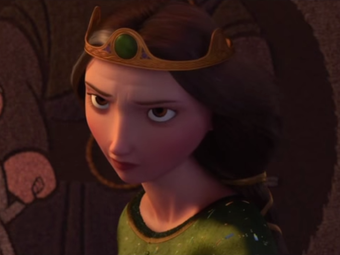 "Brave" introduced a new kind of royal family, featuring Queen Elinor as a stubborn Scottish ruler.