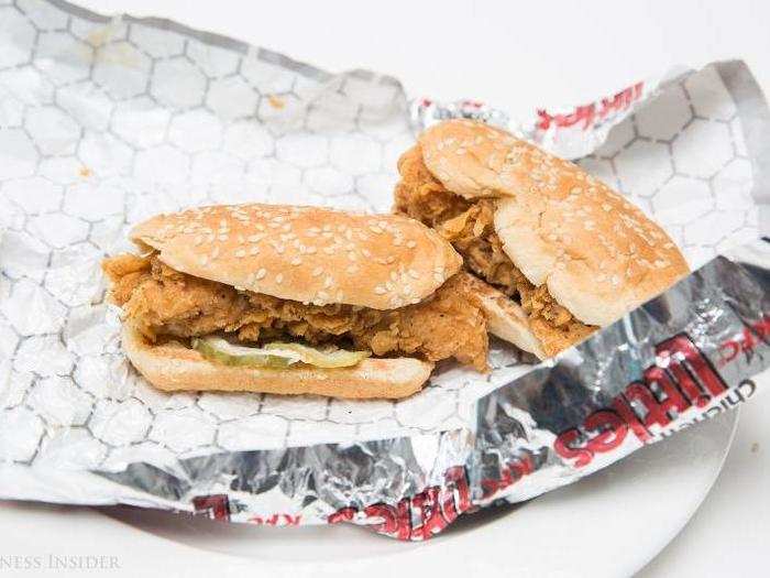 Overall, the testers agreed that the KFC sandwich is the better choice if you