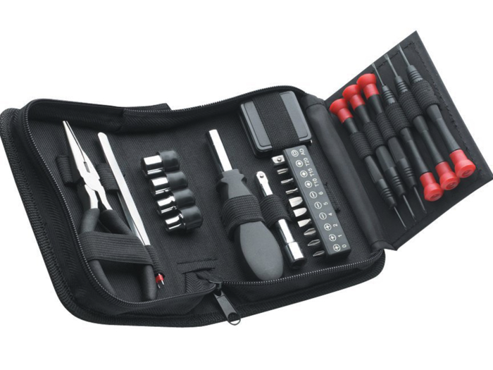 Install and/or repair things with a versatile mini toolkit