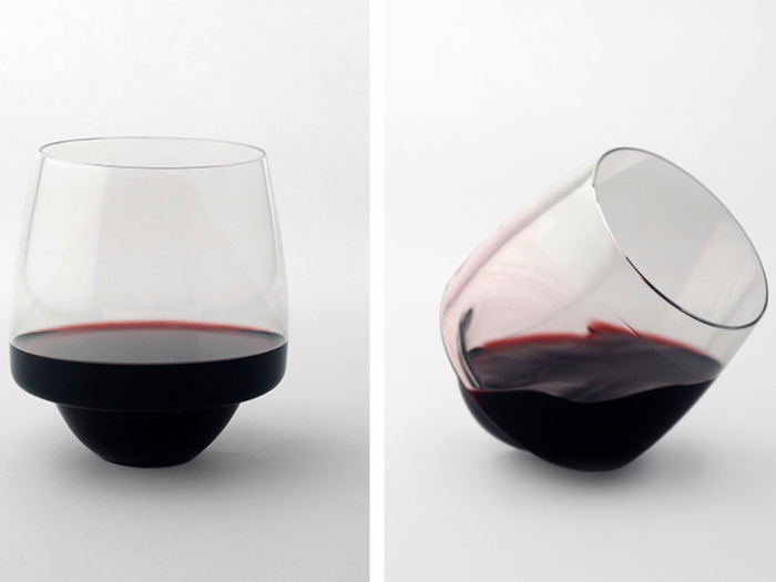 Preempt messes with these wine glasses that cannot spill