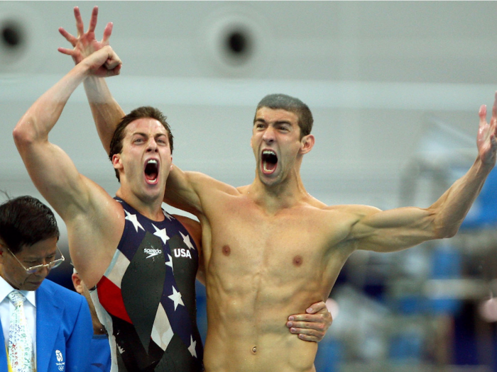 Phelps has dominated swimming events for multiple Olympics now, but his stunning eight gold medals at the Beijing Games in 2008 were a particularly impressive moment.