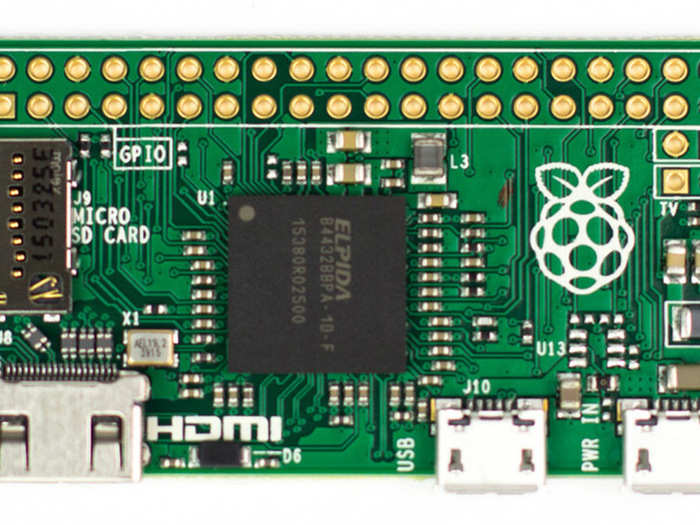 Powering all this new stuff is a new internal processor: the Raspberry Pi Zero. It