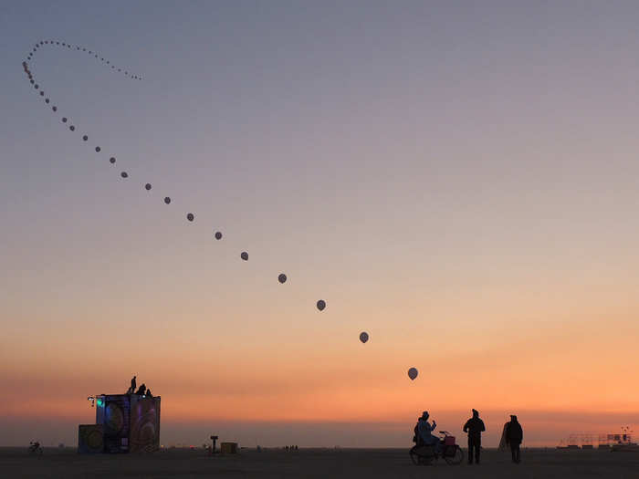 Balloon Chain by Robert Bose and Michael Cha (2012)