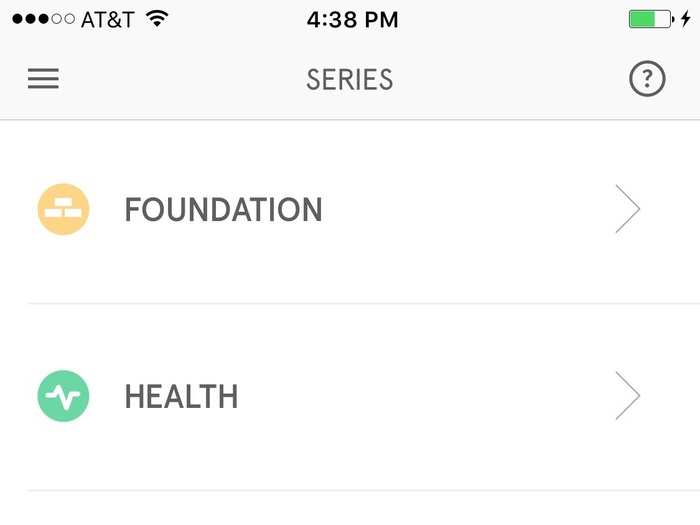 When you begin Headspace, you have access to the 30-day Foundation pack, which introduces you to the basics of guided meditation.