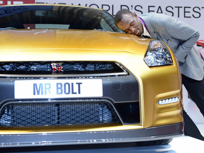 Never content with just one trophy, Bolt also owns a special edition gold GT-R. However, this was given to him by Nissan after his golden successes at the London Olympics in 2012.