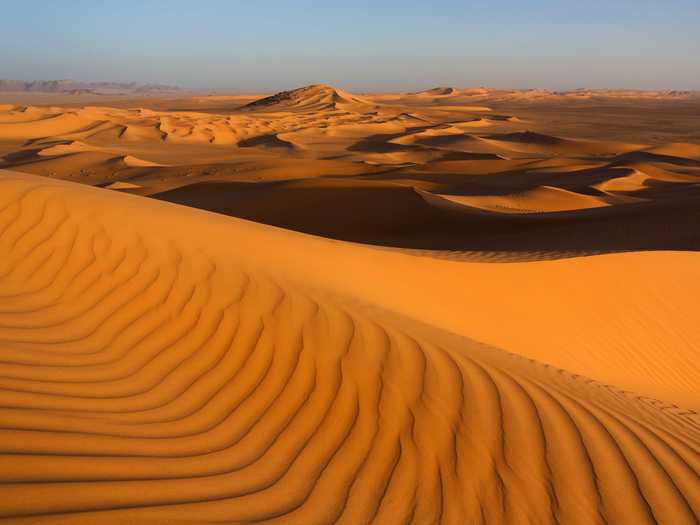 Explore the Sahara desert, the largest desert in Africa.