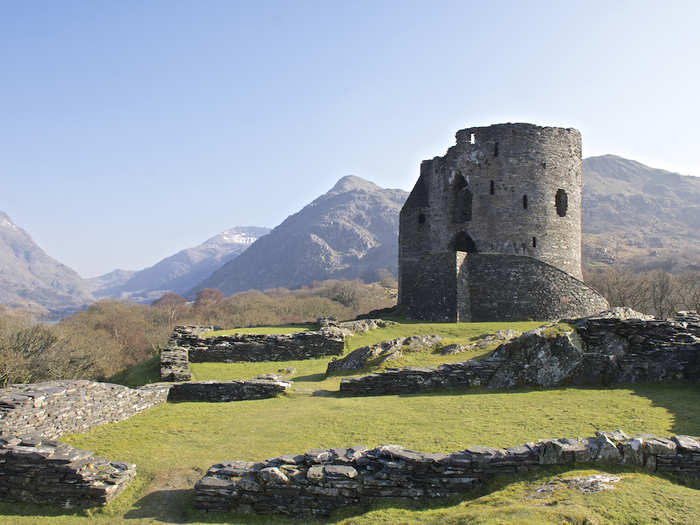 20. Explore Dolbadarn Castle — which dates back to the 13th century — in Llanberis in north Wales.