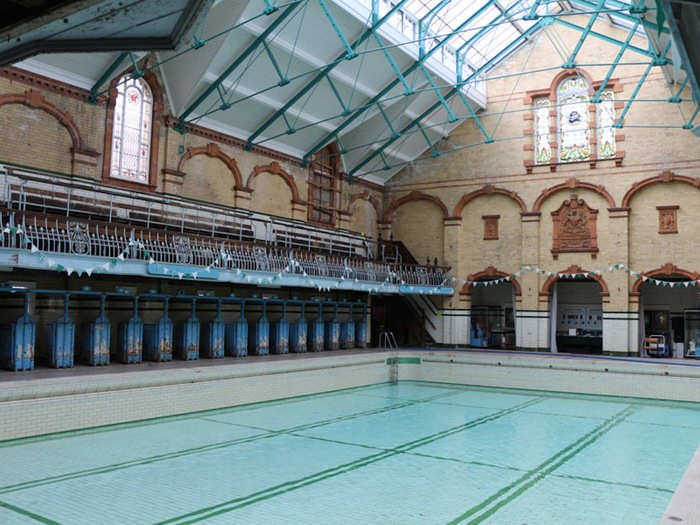 9. Swim in the Victoria Baths in Manchester, which date back to 1906, and were restored after being left vacant for years.